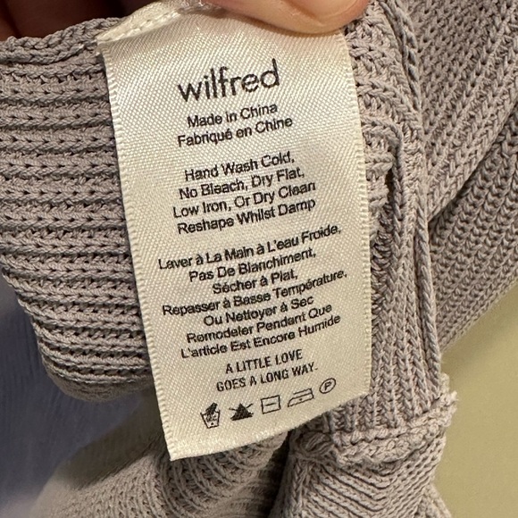 Wilfred Dunkirk Long Duster Cardigan Size Small - Picture 9 of 9